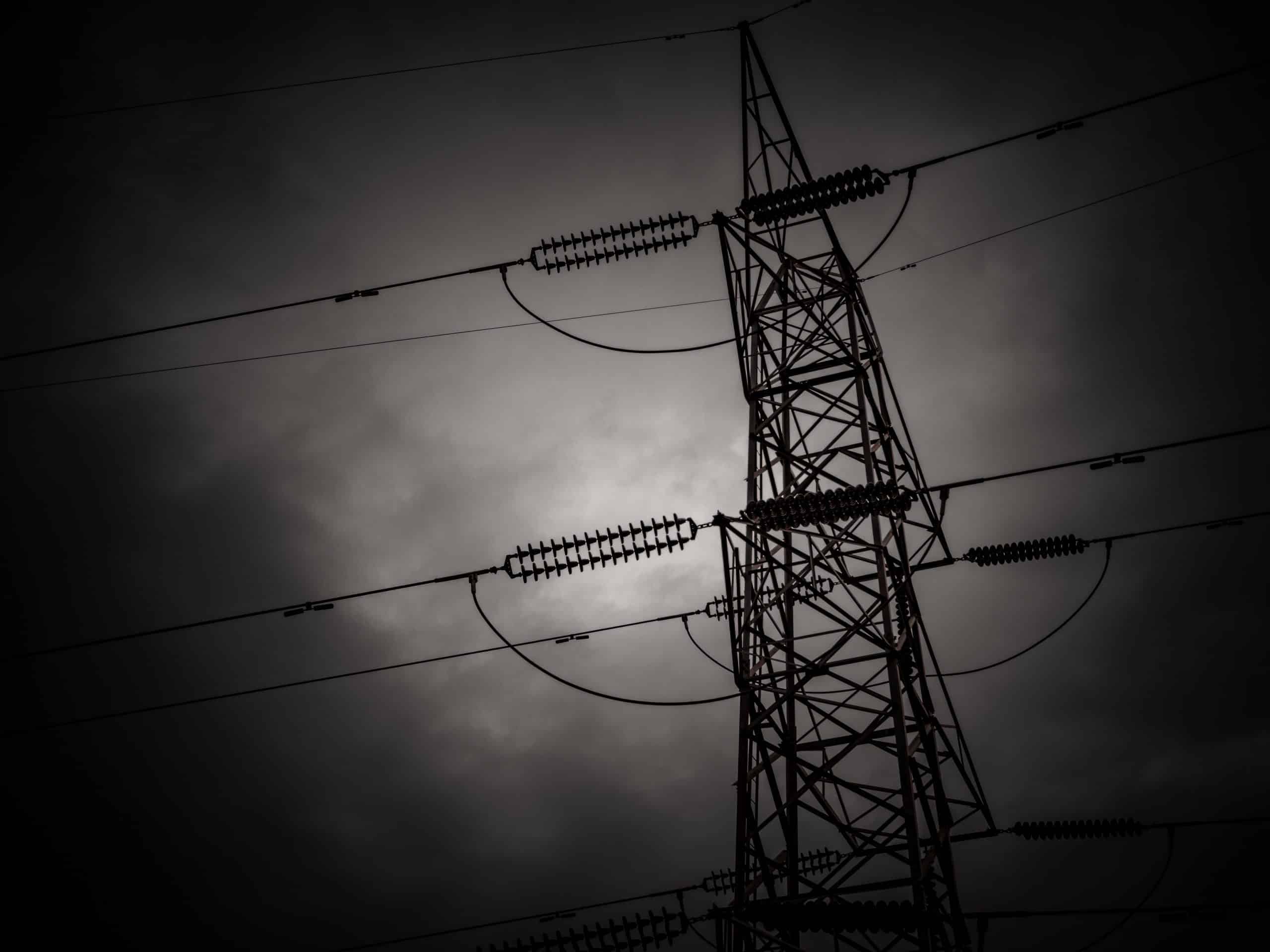 Eskom load shedding infrastructure at electrical substation for energy demand management