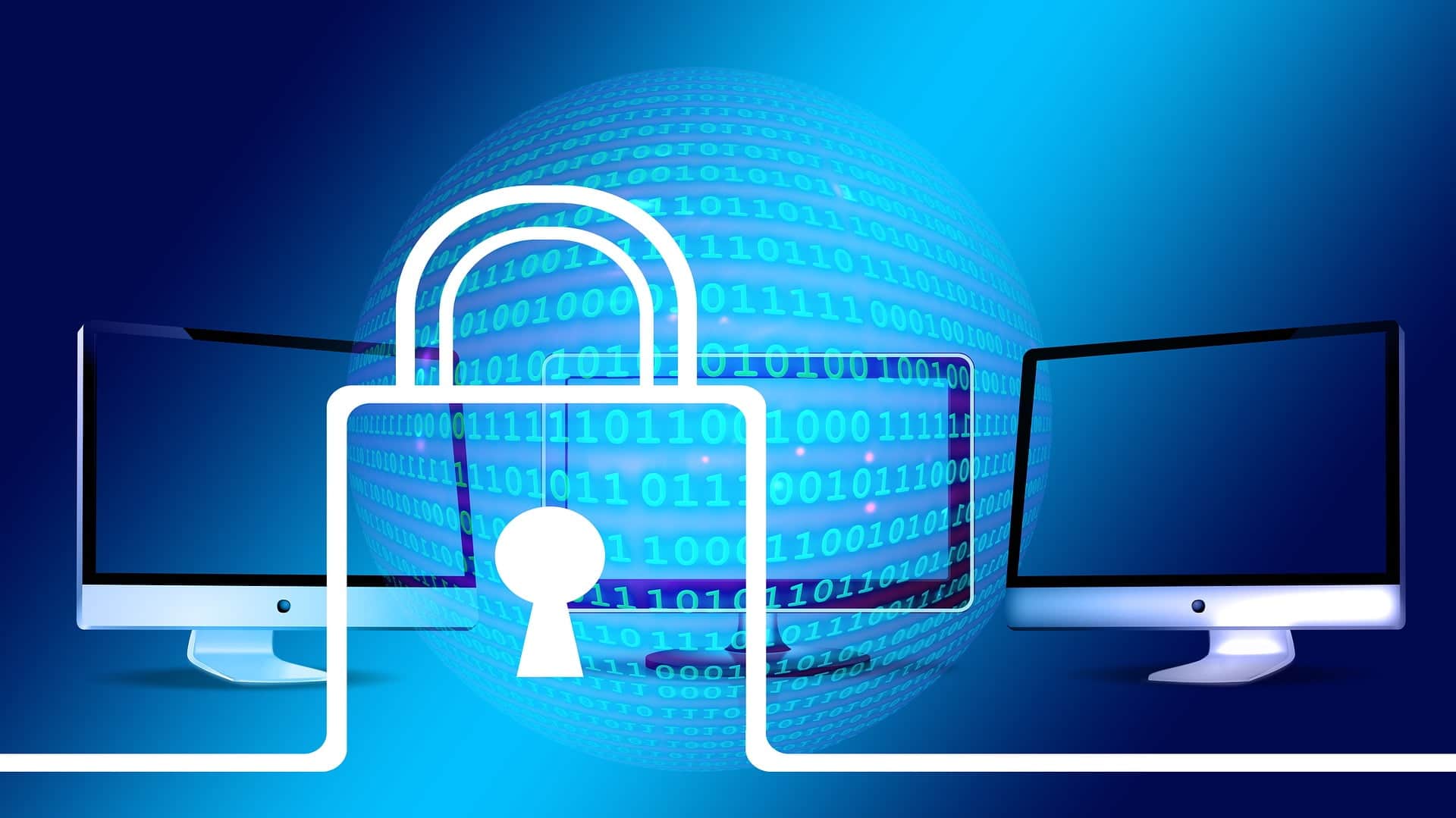 Network security diagram showing secure segregated architecture between corporate and SCADA domains
